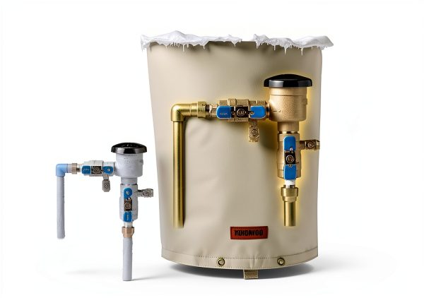 TOHONFOO Backflow Preventer Cover Insulated Waterproof-2