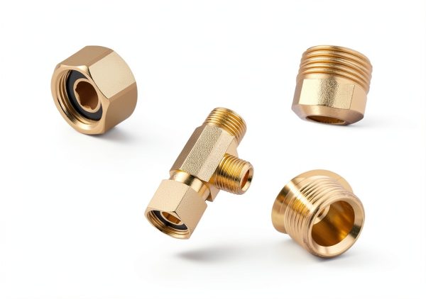 LitOrange Add-A-Tee Brass Pipe Fitting Lead-Free Valve-1