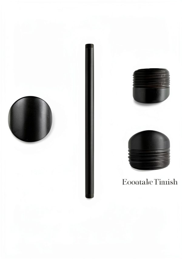 Niubid 3/4 Inch Black Iron Pipe Nipples 10 Pack-4