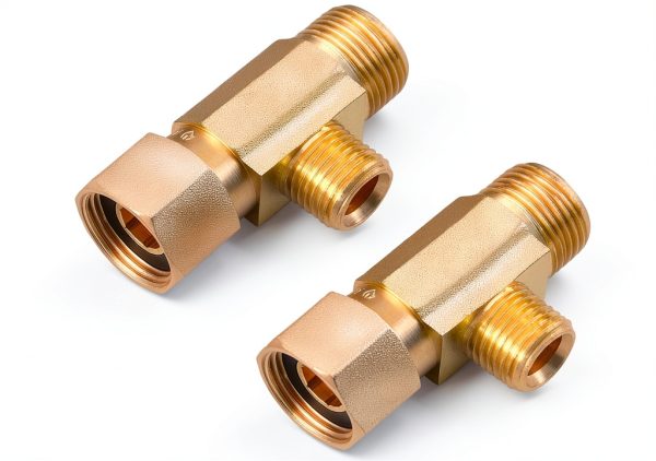 LitOrange Add-A-Tee Brass Pipe Fitting Lead-Free Valve-0