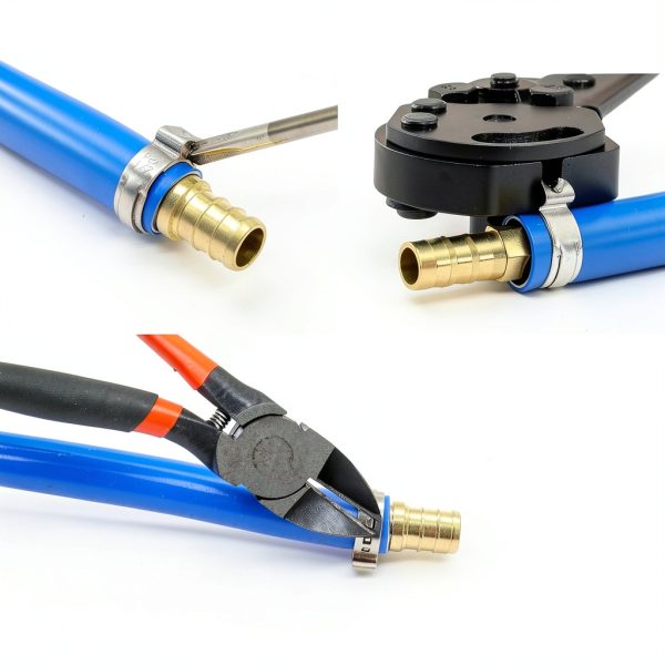 WYSIWYKA PEX Clamps Stainless Steel Pipe Fittings Plumbing-6