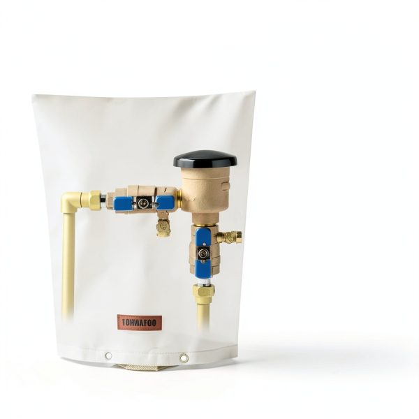TOHONFOO Backflow Preventer Cover Insulated Waterproof-4