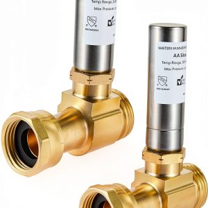 EFIELD Water Hammer Arrester Brass Stainless Steel Pipe-0
