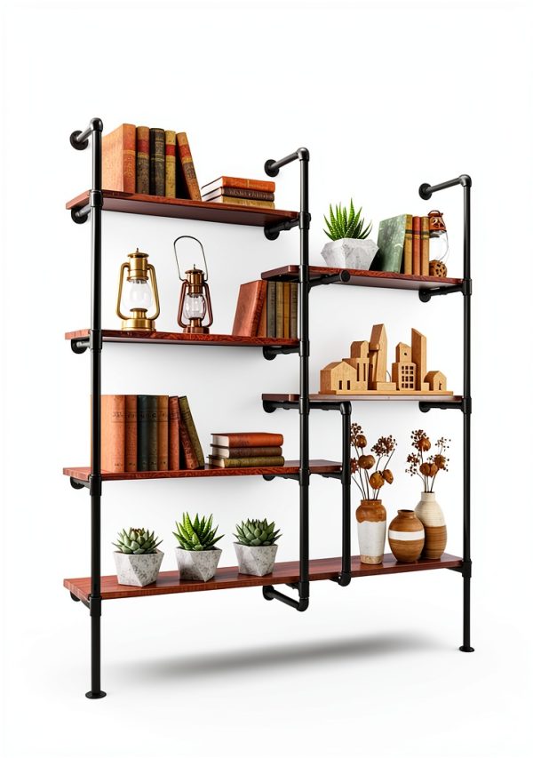 Niubid 3/4 Inch Black Iron Pipe Nipples 10 Pack-8