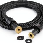 Hibbent Shower Hose Stainless Steel Oil Rubbed Bronze-0