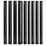 Niubid Black Malleable Iron Pipe Nipples DIY Industrial-0