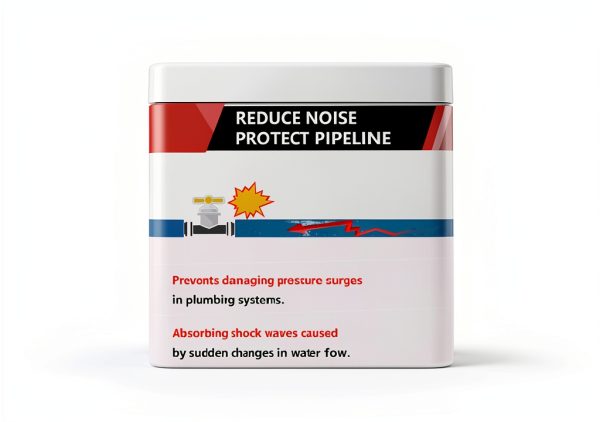 EFIELD Water Hammer Arrester Brass Stainless Steel Pipe-5