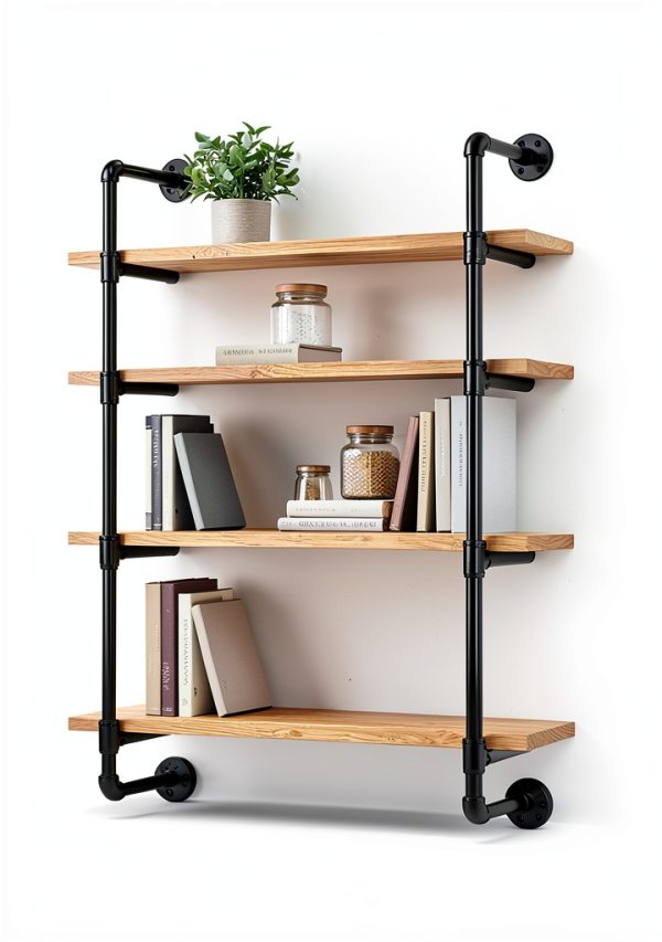 Niubid 3/4 Inch Black Iron Pipe Nipples 10 Pack-5