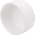 Lswteiz PVC Pipe Fittings End Cap 4Inch White ASTM D2466-0