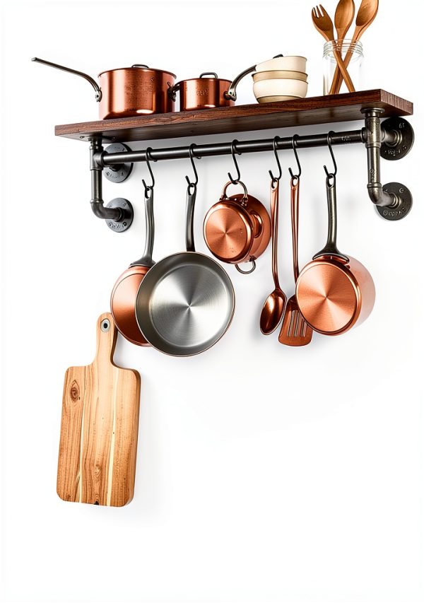 Niubid 3/4 Inch Black Iron Pipe Nipples DIY Industrial Decor-8