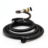 Hibbent Shower Hose Stainless Steel Oil Rubbed Bronze-5