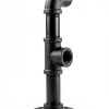 Niubid 3/4 Inch Black Iron Pipe Nipples DIY Industrial Decor-3