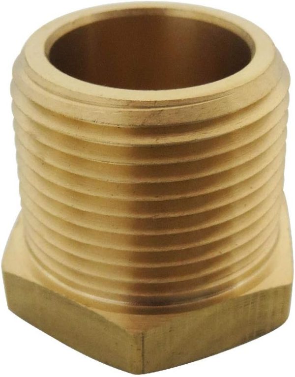 Brass NPT Hex Bushing Pipe Fitting TL TOOLEGIN Reducer-2
