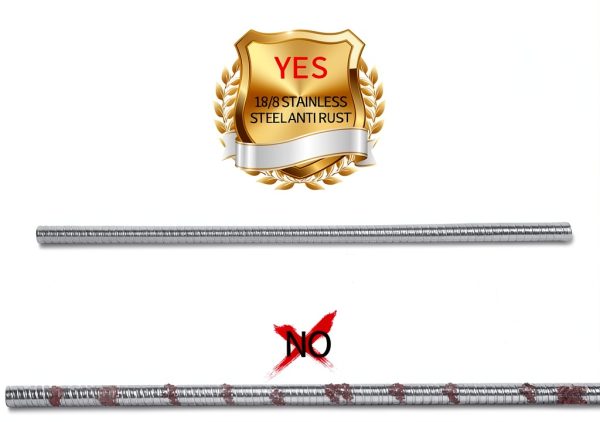 Klabb Stainless Steel Shower Hose Flexible Extra Long Chrome-4