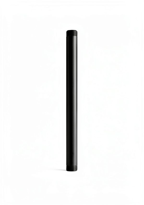 Niubid 3/4 Inch Black Iron Pipe Nipples DIY Industrial Decor-4