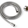 Klabb Shower Hose 80 Inch Chrome Silver Flexible PEX-1