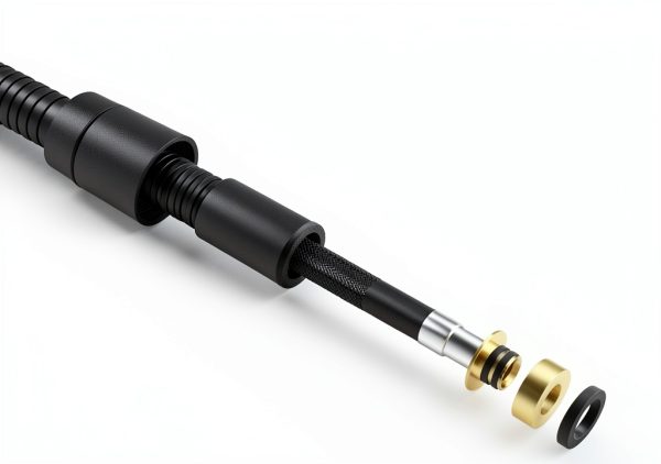 Hibbent Shower Hose Stainless Steel Oil Rubbed Bronze-2