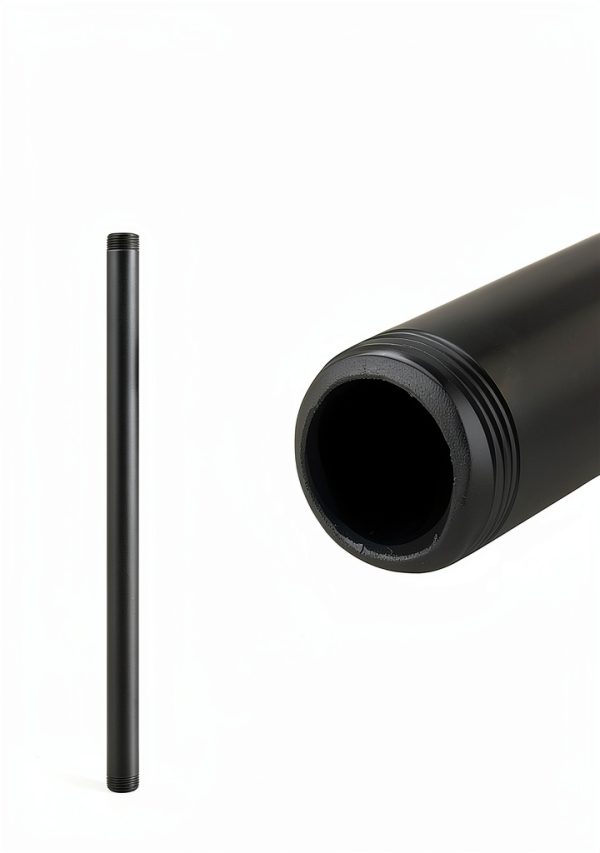 Niubid 3/4 Inch Black Iron Pipe Nipples 10 Pack-2