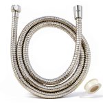 Klabb Stainless Steel Shower Hose Flexible Extra Long Chrome-0